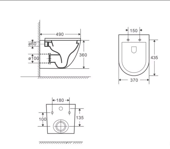 Унітаз-компакт Koller Pool ROUND RN-0520-RW