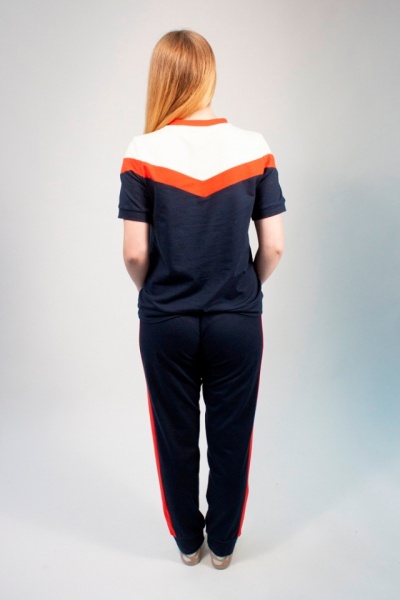 Костюм домашній жіночий Flis clothes Чайка р. S синій 