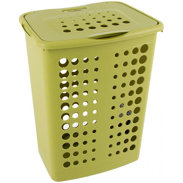 Корзина для белья Curver Victor 40 л зеленая