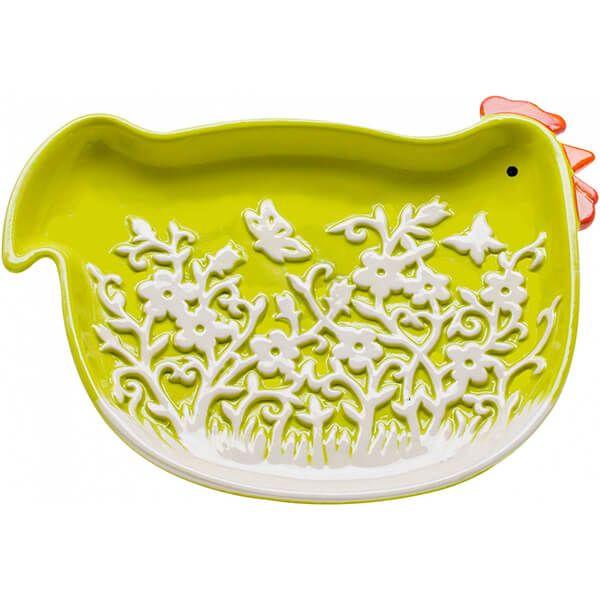 Блюдо Весна Курочка 27х17 см