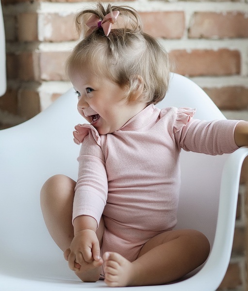 Боди-гольф для девочки ТМ Софія с крыльями р.74 пудра 331274 