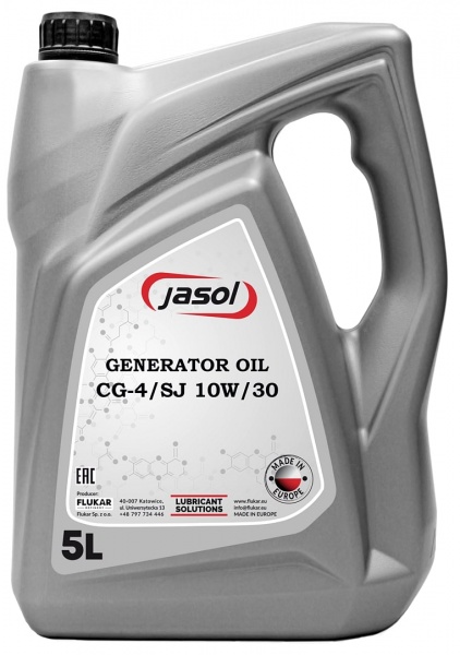 Моторне мастило Jasol Generator Oil 10W-30 5 л (63211)