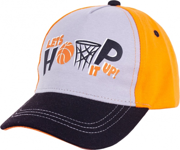 Кепка для мальчиков YO! р.46-50 серый CZD-0629C 