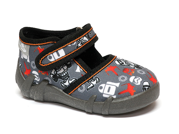 Тапочки детские RenBut Галактика р.26 серый 13-105_P-1581-26 