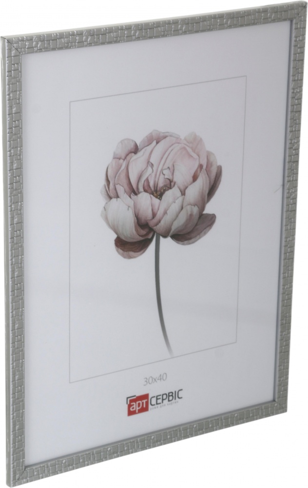 Рамка для фото Арт-Сервіс ЕА-01909 1 фото 30х40 см сріблястий