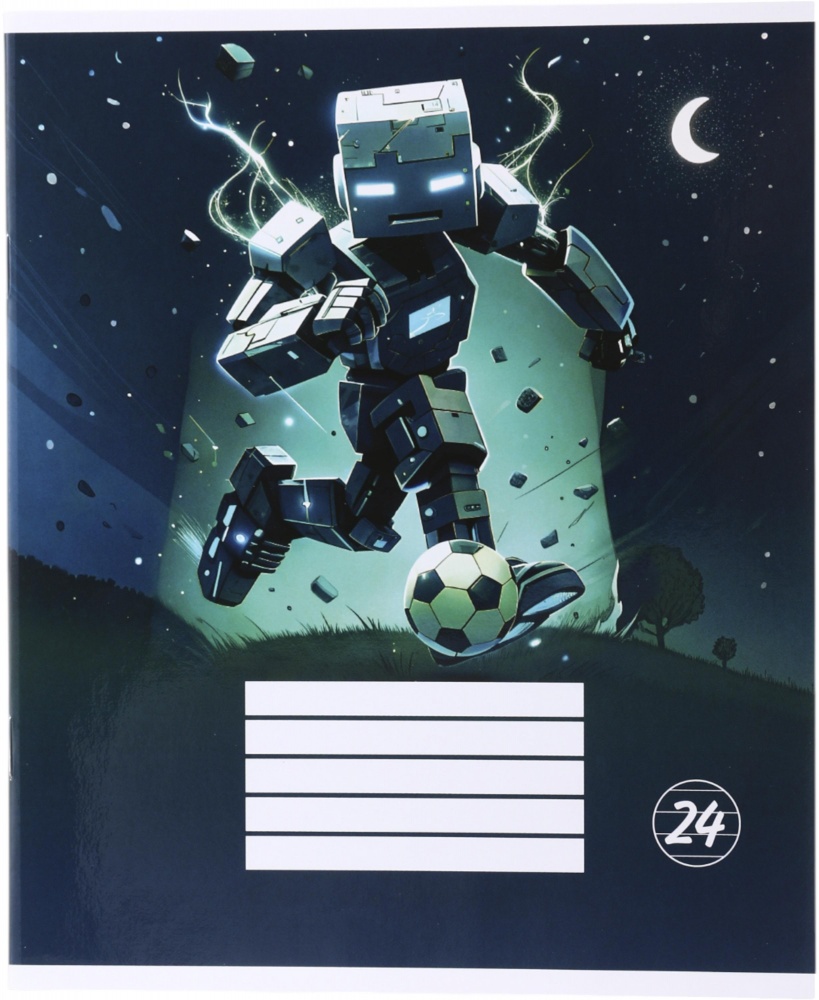 Тетрадь школьная Pixel_25 24 листов линия Nota Bene