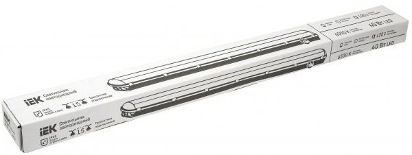 Світильник лінійний IEK ДСП 1422 LED 40 Вт 6500 К холодний 