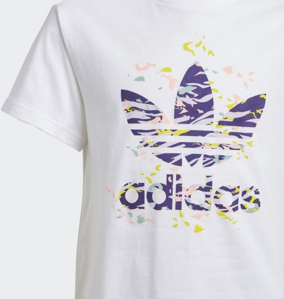 Футболка Adidas TREF TEE GD2814 146 білийсиній