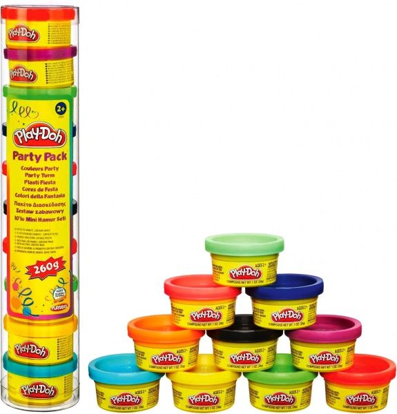 Набор для лепки Play-Doh 10 баночек пластилина 22037