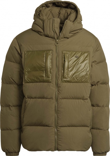 Пуховик Adidas DOWN REGEN PUFF H13563 р.S оливковий