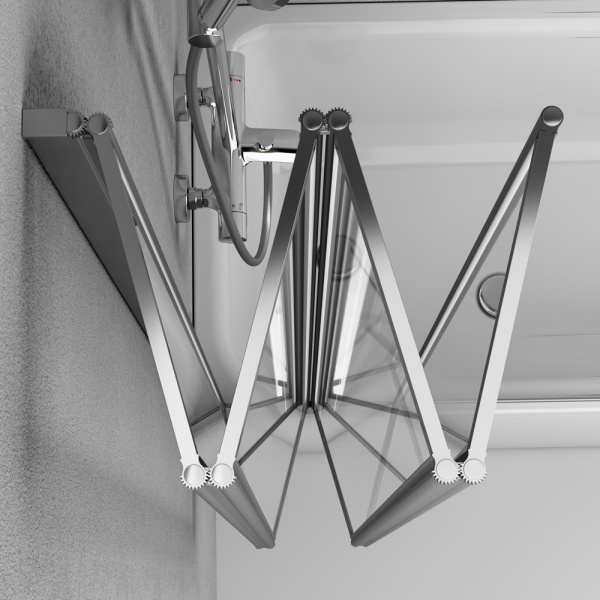 Шторка для ванны AM.PM 100х140 см WU80BS-100-140CT Like