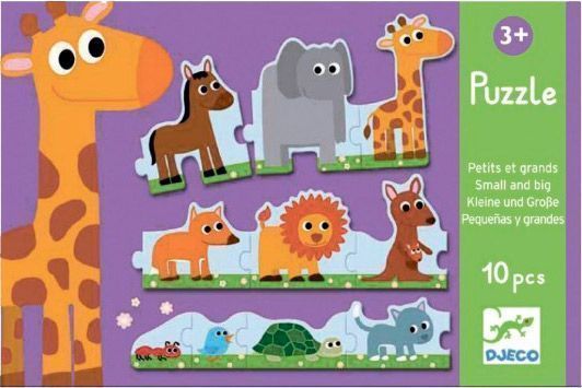 Гра настільна Djeco Великий-маленький DJ08167