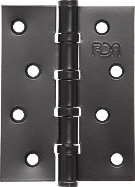 Петля универсальная RDA 49125 100x31x2.5 мм матовый черный универсальная 2 шт