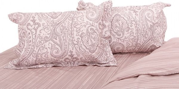 Комплект постільної білизни Rose 1,5 темно-рожевий La Nuit 
