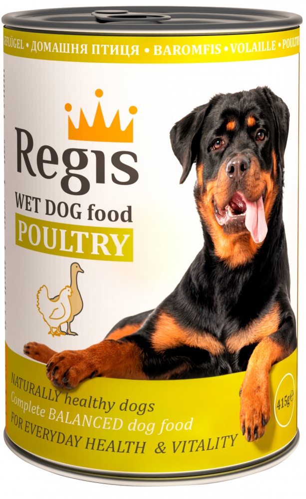 Консерва для усіх порід Regis з птицею 1,24 кг