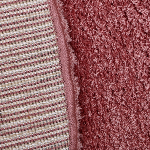 Килим Ozkaplan Karpet GOLD SHAGGY O dark pink 150х300 см 