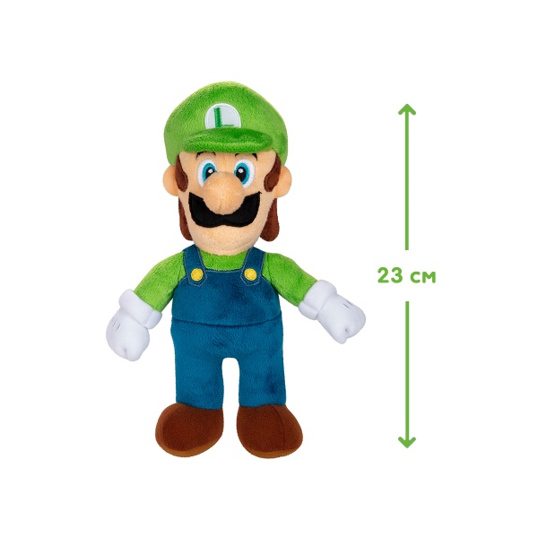 М'яка іграшка Super Mario SUPER MARIO - Луїджі 23 cm 23 см multicolor 40987i-GEN