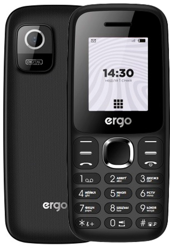 Мобильный телефон Ergo B184 Dual Sim black