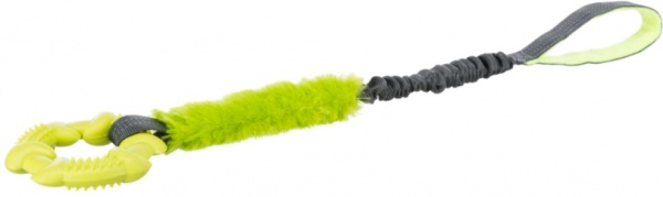 Іграшка Trixie Bungee Tugger для тренувань з кільцем 10/56см в асортименті (32868)