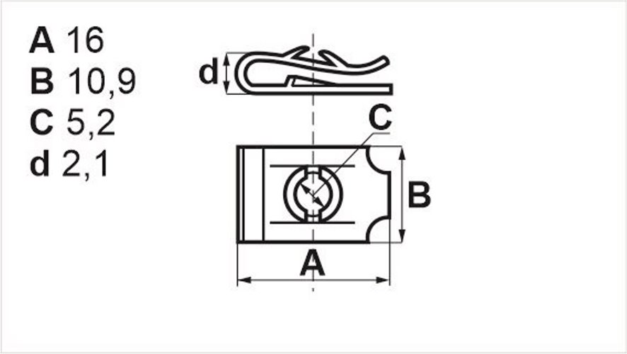 Пластина монтажная универсальная Romix (16032)
