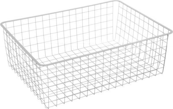 Кошик до гардеробної системи Larvij 555х410х185 мм сітчастий L9530GA сірий