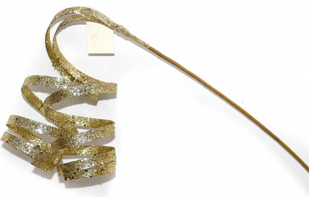 Гілочка декоративна з широкими хвильками в асортименті 3 кольори 50 см SD20-4140