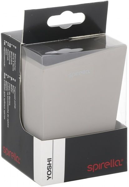 Стакан для зубных щеток Spirella YOSHI серая