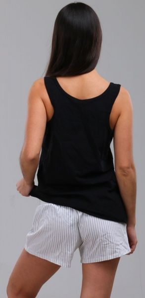 Піжама жіноча Smileyworld 003/16160 р. XL чорний із сірим 