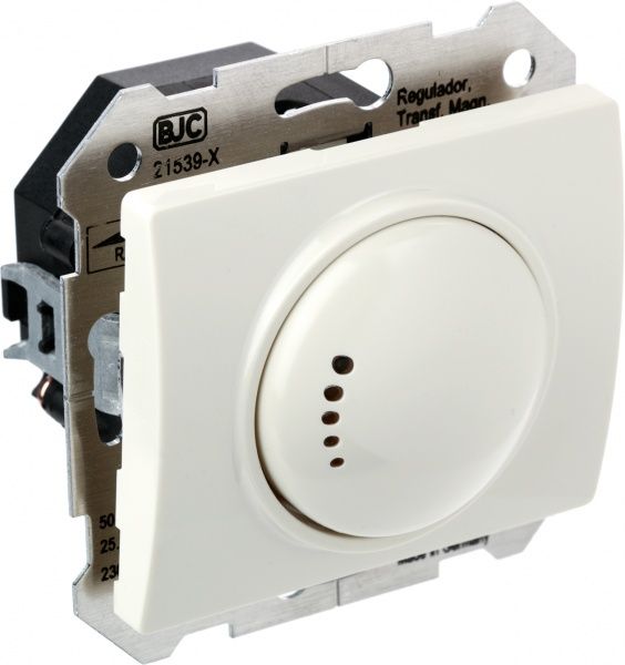 Світлорегулятор поворотний Siemens 500Вт IP20 слонова кістка 21539-X A