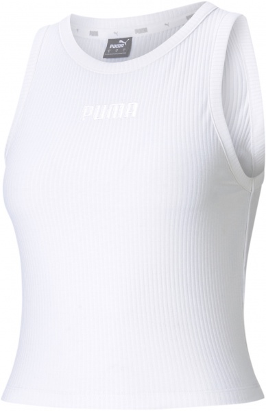 Майка Puma Modern Basics Ribbed Tank 58593102 р.XL білий