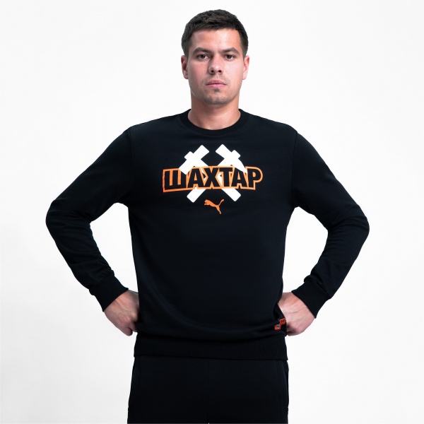 Джемпер Puma SD FtblCore Crew Sweat FC 76487402 р. XL черный