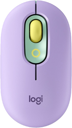 Мышь Logitech POP Mouse with emoji violet (910-006547) 