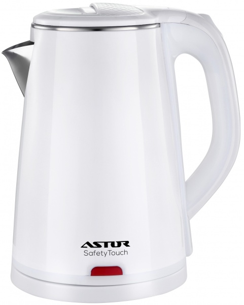 Электрочайник Astor ННВ 2120W белый 