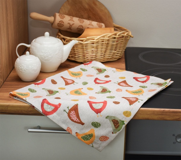 Салфетка La Nuit Курочки 35x45 см 