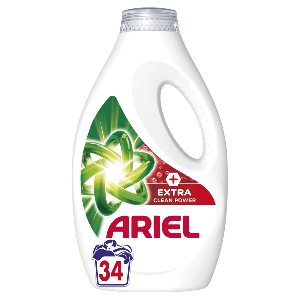 Гель для машинной и ручной стирки Ariel Extra clean 1,7 л 