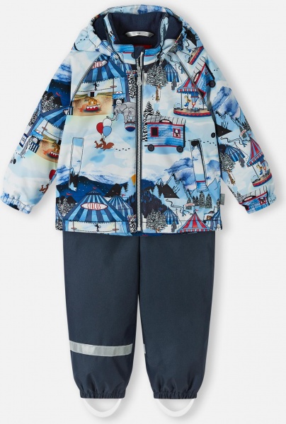 Костюм зимовий дитячі Tutta by Reima (куртка та штани) Marius 6961 зріст 98 темно-синій 6100012A 