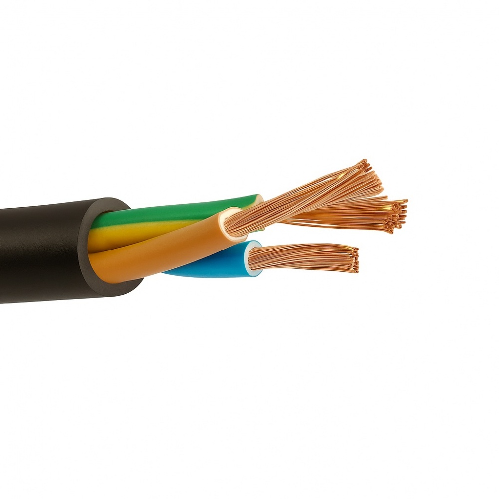 Кабель силовий Одескабель ВВГнг-LS 3x2,5 (5кл) - 0,66 мідь