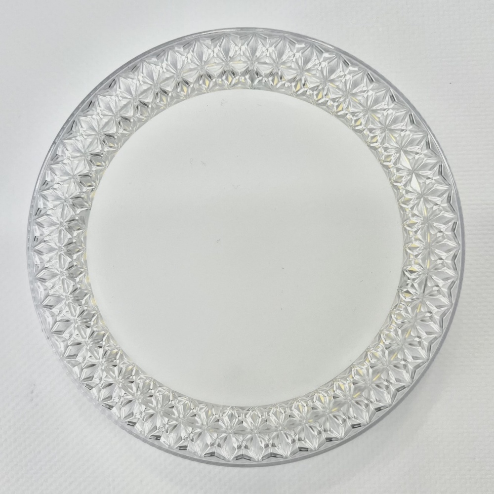 Світильник світлодіодний Sensio 18 Вт білий/прозорий 5000 К MIYA 18W R