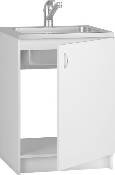 Тумба нижняя Грейд ДК 600x820x448 мм белый