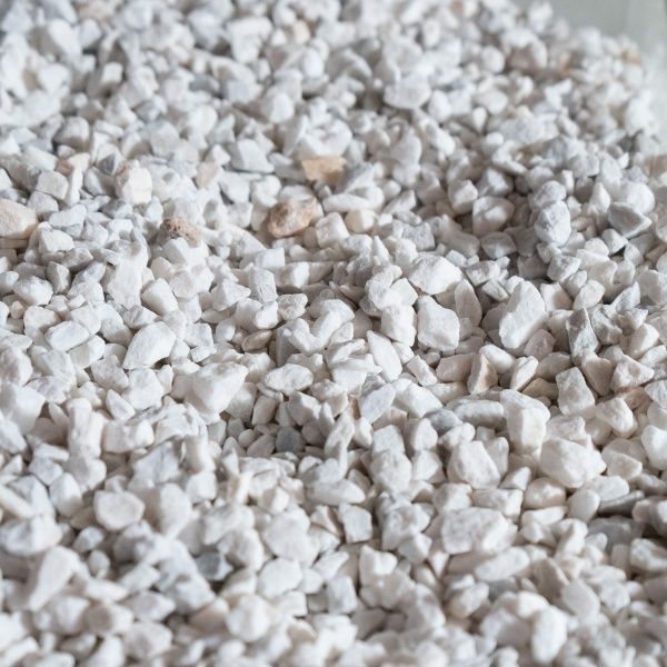 Крошка KLVIV -Ландшафт RIAS WHITE 6-10мм 10кг