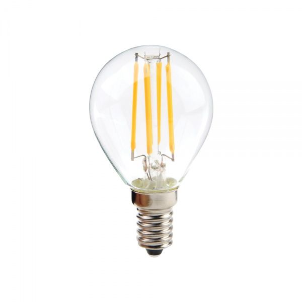 Лампа світлодіодна LightMaster FIL Deco P45 6,5 Вт E14 2700 К 220 В прозора LB-657 
