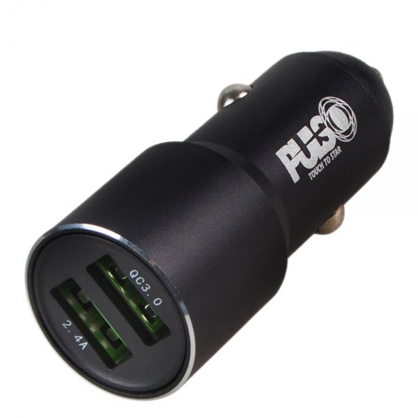 Автомобільний зарядний пристрій PULSO C-30207Q