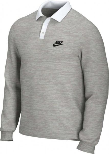 Поло Nike M NSW TREND RUGBY TOP DD6179-050 р.L сірий