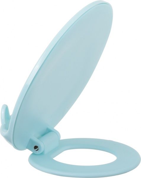 Дзеркало косметичне з ручкою 18х11х11,8 см блакитне