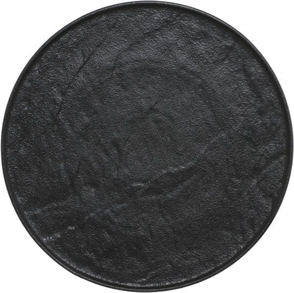 Блюдо кругле Lavastone Black 30 см 