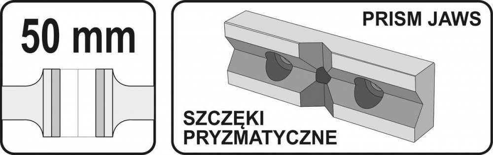 Тиски YATO YT-65071