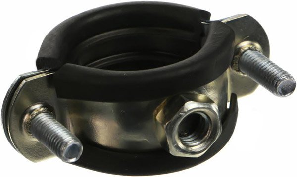 Хомут із гумовою прокладкою з гайкою М8 3/4