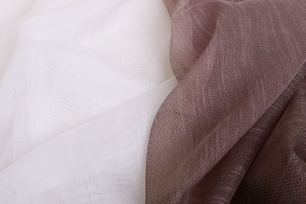 Ткань тюлевая карнавал сетка 295 см шоколадный 