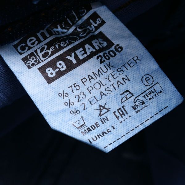 Джинсы Beren Style 6149 р.134 черный 