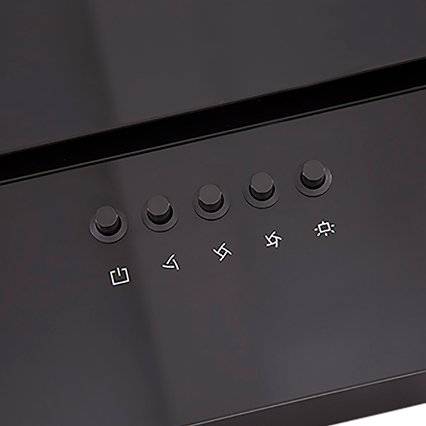 Вытяжка Interline ALTEA BK A 60 PB/GL/A